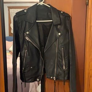 Leather jacket